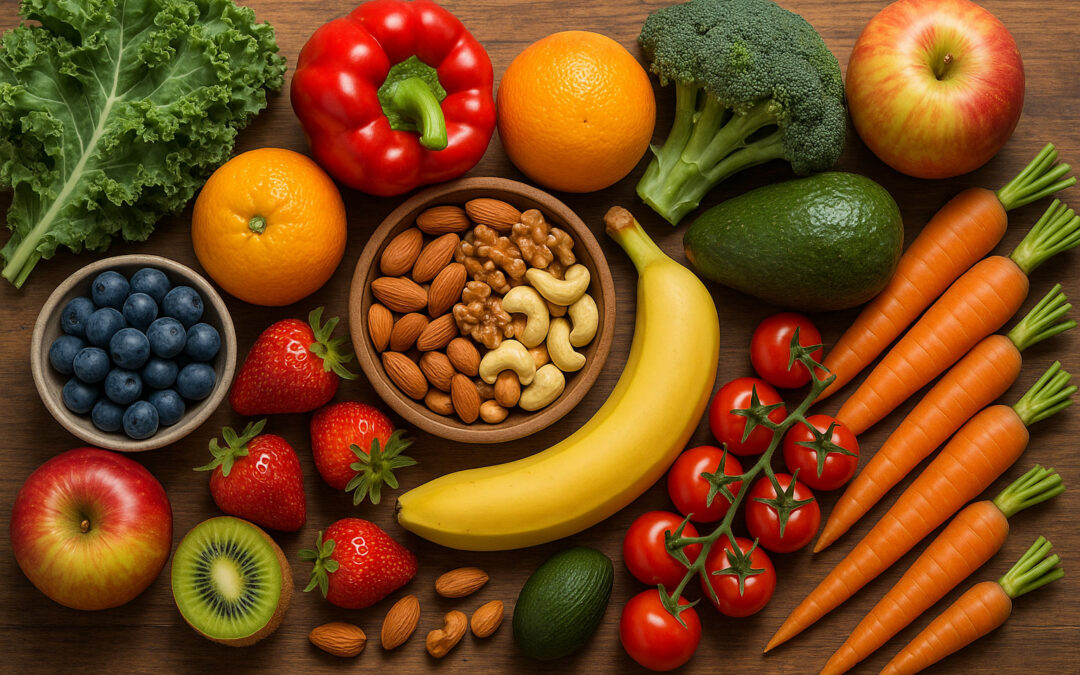 Nahrungsmittelallergie behandeln: Gemüse, Obst, Nüsse